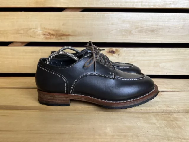 SANTONI EDITED By MARCO ZANINI Leather Derby Mens Shoes Sz. UK 6 US 7 EU 40