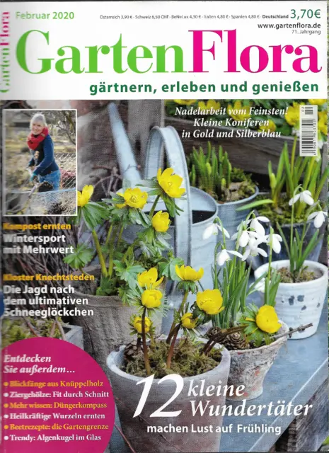 👀 auf! Garten Flora 2/20 " gärtnern erleben + genießen Lust auf Frühling + mehr