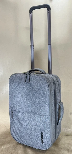 INCASE Eo Travel Roller Luggage 22” Upright Expandable Wheeled Carry On Suitcase