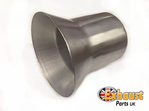 Stainless Exhaust Cone Reducer Connector Gas Flue Pipe 3.5" - 4.5" 89mm - 115mm