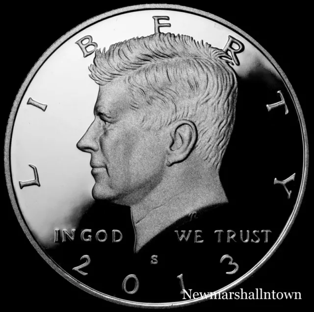 2013 S Kennedy Half Dollar ~ Silver Mint Proof ~ Deep Cameo ~ From US Proof Set