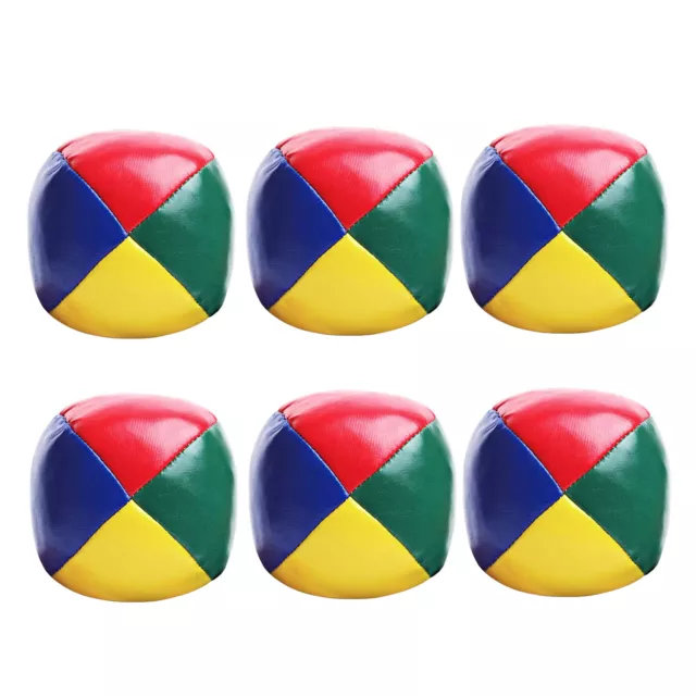 Juggling Balls Professional Pro Learn To Juggle Coloured Set Circus Clown Toy