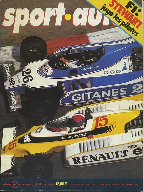 SPORT AUTO N°210 07/1979 24h du MANS ACROPOLE GIULETTA 1.8 avec encart & poster EUR 9,90