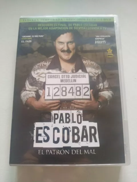 Pablo Escobar el Fantasia Del Mal Terza Stagione - 5 X DVD Spagnolo