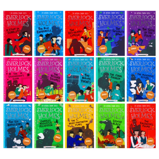 The Sherlock Holmes Children’s Collection 30 Books Box Set - Ages 7-9 -Paperback 3