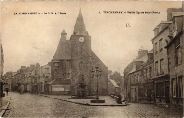 CPA AK La Normandie La C. P. A. Paris TINCHEBRAY Vieille Église St- (435426)