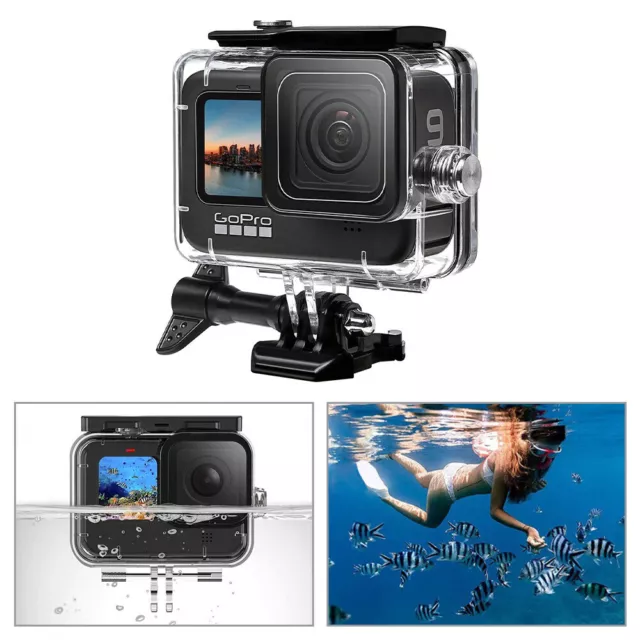 For GoPro Hero 9 10 11 Waterproof Case Protective Housing Diving Underwater New