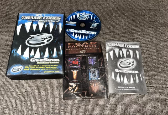 GameShark Game Codes for PlayStation 2 PS2 Version 5.3 - Disc Only 1d1