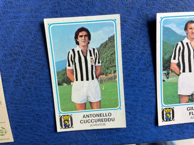 Panini Calciatori 1978/79 Juventus Cuccureddu N 130  Con Velina Originale