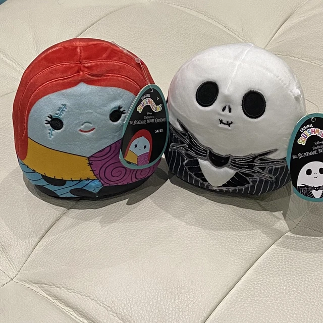 SQUISHMALLOWS 5& JACK Skellington and Sally Nightmare Before Christmas