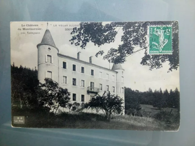 Cpa Yssingeaux Château De Montbarnier