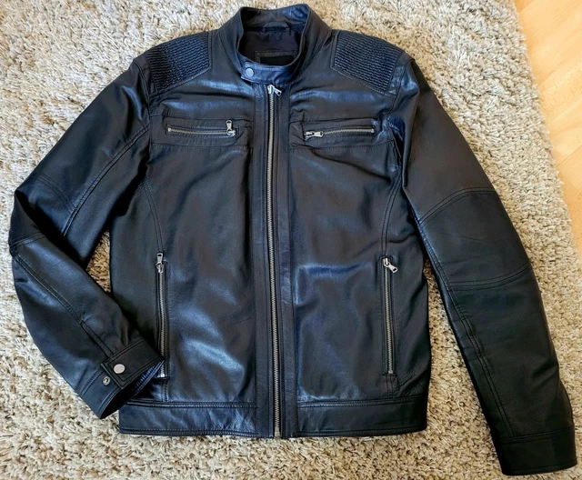 Kunstlederjacke Sweatjacke Biker Style KLASSIKER LEDER JACKE Mey