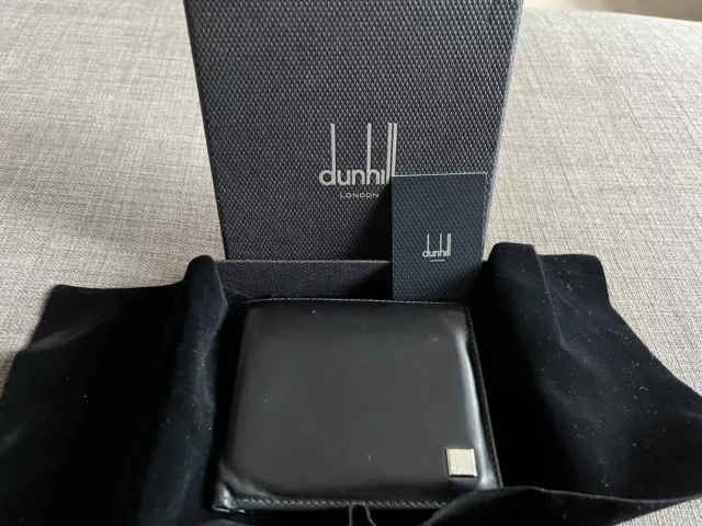 dunhill leather wallet