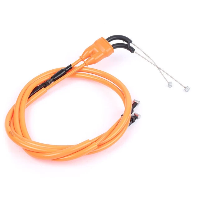 THROTTLE CABLE ACCELERATE Wire Line fit Yamaha MT07 2014 2015 2016 2017 Orange £23.48 PicClick UK