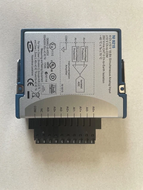 Module D'acquisition National Instruments NI 9215 - Pour Système CompactDAQ, Occasion