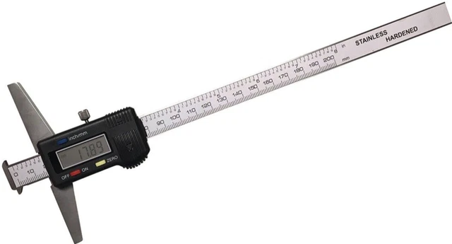 CALIBRO ACCIAO INOX DIGITALE LTF MILLESIMALE EXTRA PRECISO MM. 150 327.13 - Foto 14