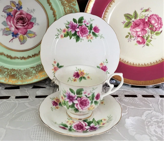VINTAGE ROYAL WESSEX Tang Chang China Fine Bone China' Anoinette