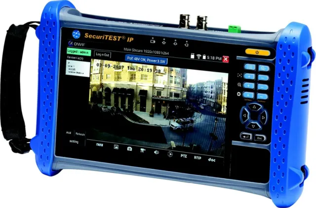 Trend Networks SecuriTEST IP Installation Tester for Digi/IP/Coax/Analogue CCTV