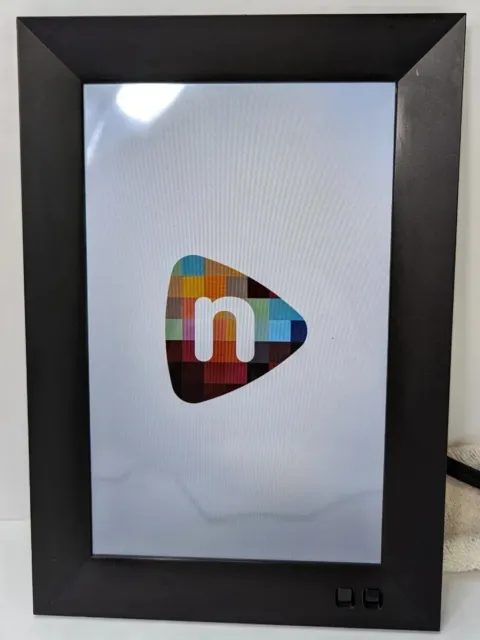 Nixplay 10.1 inch Smart Digital Photo Frame with WiFi (W10F) Black- NO REMOTE