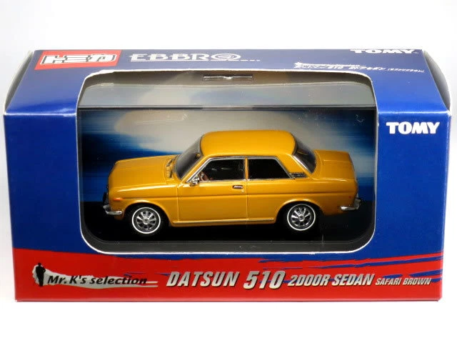 EBBRO Tomica 1/43 Datsun 510 Door Sedan Mr.K Ver Brown
