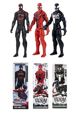Figurines VENOM SPIDERMAN CARNAGE GHOST SPIDER Titan hero series avec boite