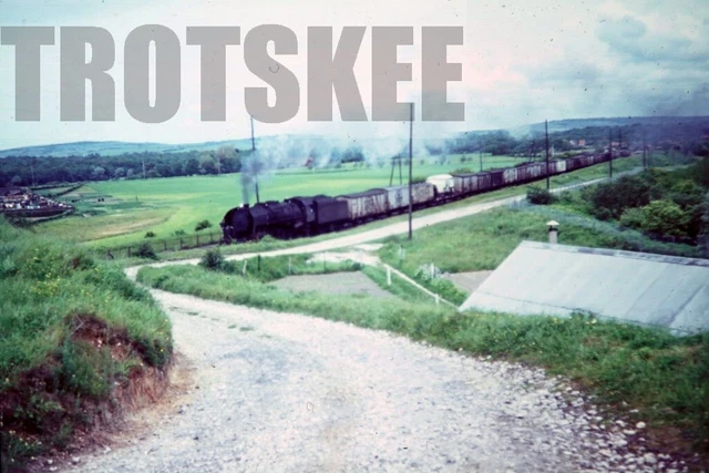 35mm Slide SNCF French Railways Steam Loco Class 141 R Boulogne 1966 Original