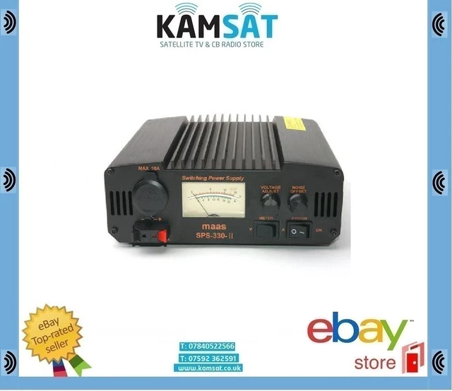 CB RADIO HAM Base Switching Power Supply 30A Sps330Ii 915 Volts 220