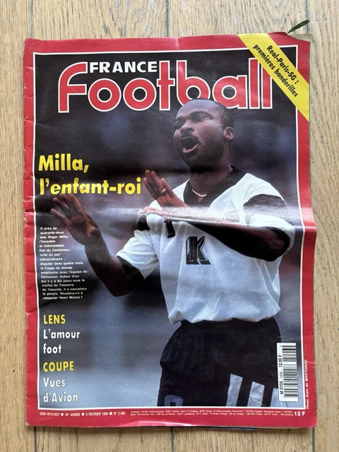 ROGER MILLA RARE FOOTBALL ROOKIE CARD VINTAGE 80s