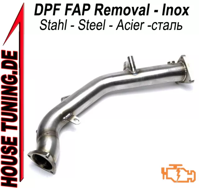 Tubo DOWNPIPE FAP DPF Audi A6 (4G C7) 2.0 TDI 136 143 163 170 177cv VA2