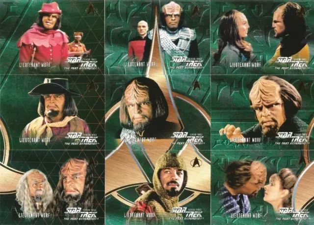 Star Trek TNG Season 3 Full 108 Card Trading Card Base Set from SkyBox 3