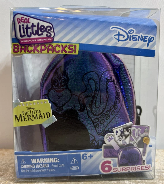SHOPKINS DISNEY REAL Littles Mini Backpack 2022 The Little Mermaid