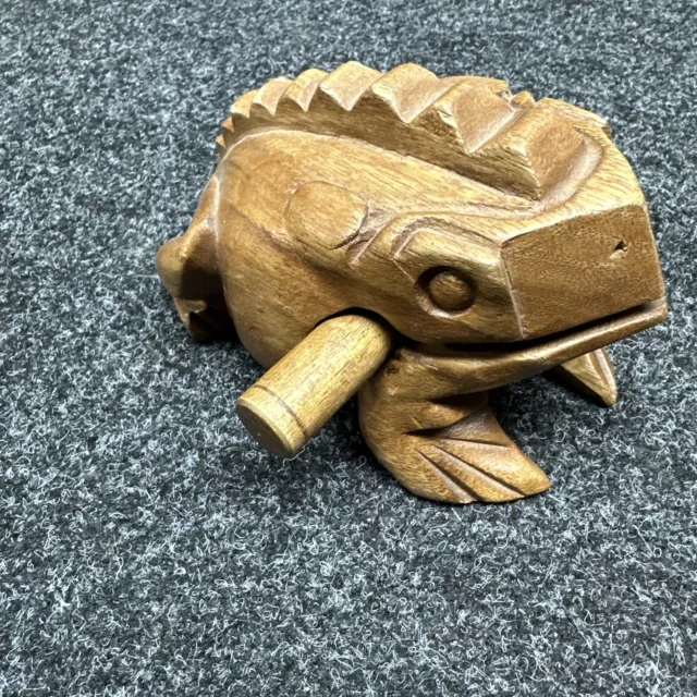 Croaking Wooden Frog / Toad Percussion Sound Effect / FX Handmade