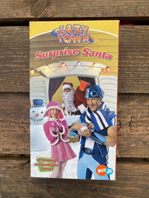 Nick Jr. Santa NICK JR LAZY Town Surprise Santa (VHS, 2005) £7.78 - PicClick UK