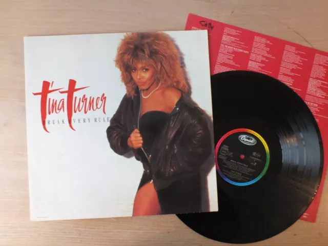 Tina Turner - Break Every Rule    ois  LP   Vinyl   vg++   #1