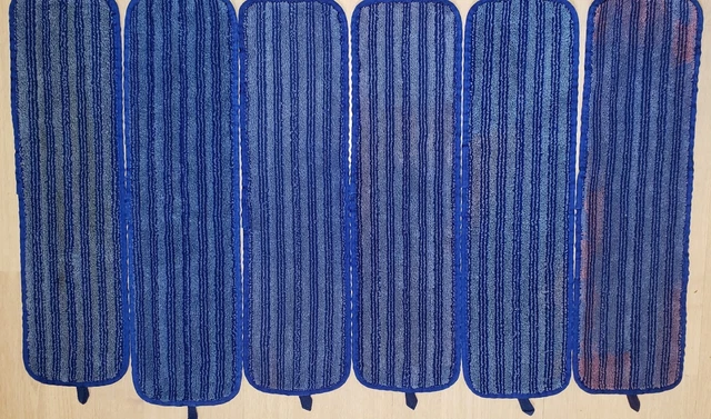 Rubbermaid Cintas Commercial Microfiber 19" Damp Room Mop Q410 - Qty: 2