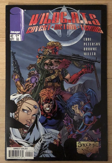 1997 Image Comics Wildcats Covert Action Teams #42 First Print; Coca-Cola Ad; VG