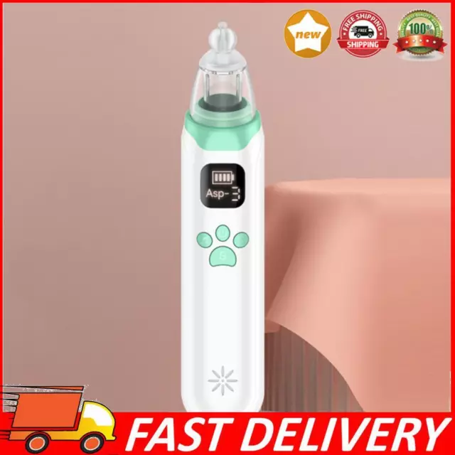 Electric Nose Cleaner Rechargeable Infant Nasal Aspirator for Newborns Toddlers