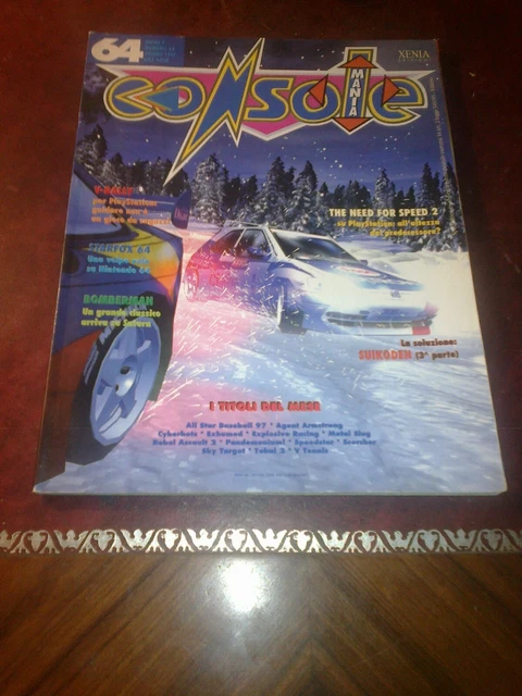 CONSOLE MANIA N. 64 rivista videogiochi no consolemania tgm xenia EUR ...