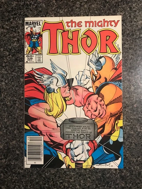 The Mighty Thor 338 NM! Newsstand! 2nd appearance Beta Ray Bill! MCU!