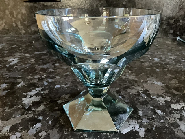 Coupe Navette En Cristal Taillé, Napoléon III