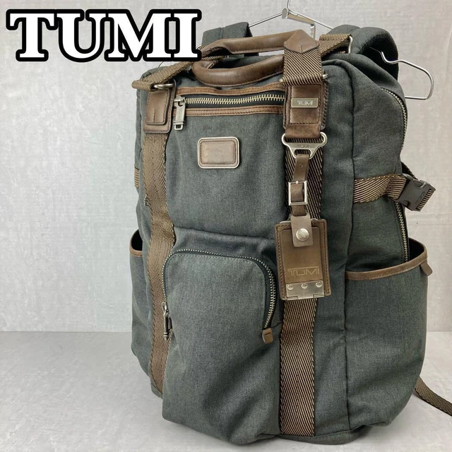 TUMI ALPHA Bravo 2WAY Backpack Tote Bag 22380ATH2 ANTHRACITE Gray 47 x 30cm