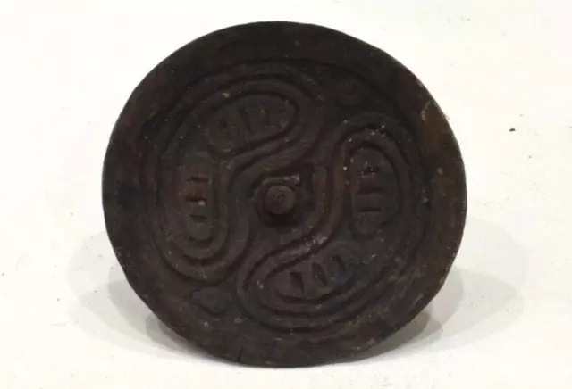 Papua New Guinea Spinning Top Ya'alo Coconut Toy