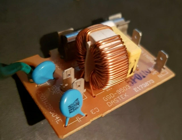 MICROWAVE OVEN NOISE Filter Fuse Power Control Pcb Board GSD-9503 ...