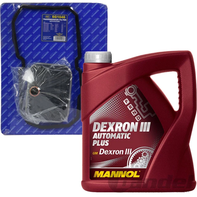 AUTOMATIK GETRIEBEFILTER+ATF DEXRON III für MERCEDES A KLASSE W168 ...