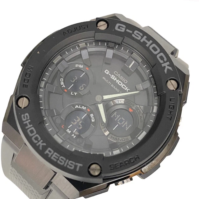 CASIO CASIO G SHOCK G STEEL GST W100G 1BJF Watch Men s Used