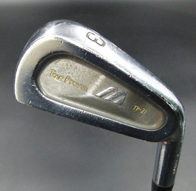 Mizuno TP-21 Tour Proven 3 Iron 6.5 Extra Stiff Steel Shaft Golden Bear Grip Mizuno TP-21 Tour Proven 3 Iron 6.5 Extra Stiff Steel Shaft Golden Bear Grip