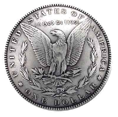 Western Decor Eagle Silver Dollar Reproduction Concho 1-1/2"