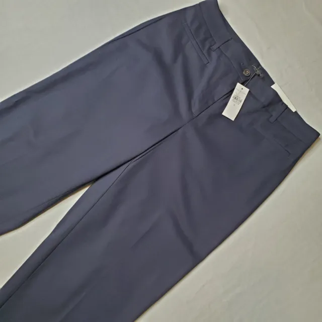 Ann Taylor Womens Size 6 NWT The Crop in Curvy Chino Pants Mid Rise Navy