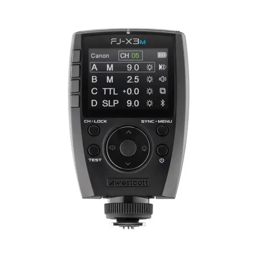 Westcott FJ X3 M Universal Wireless Flash Trigger with Multi Brand Camera Mount