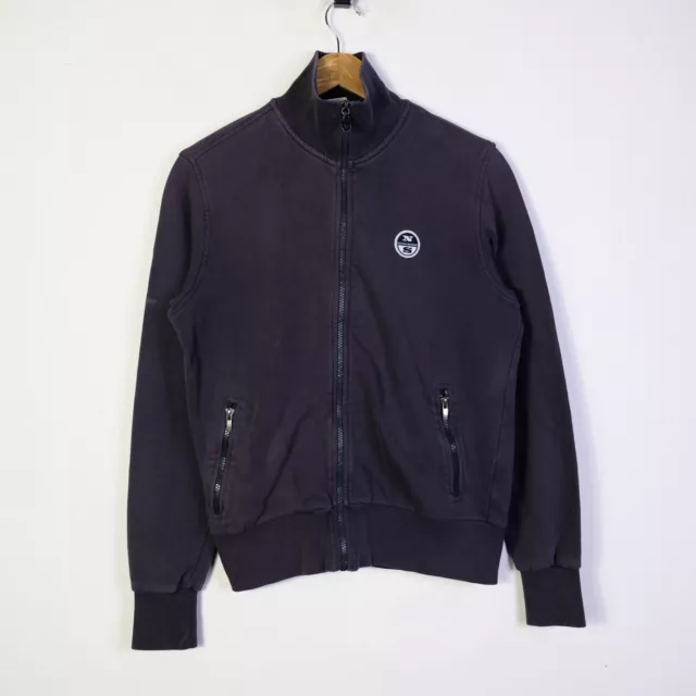Felpa NORTH SAILS Taglia S Uomo Cotone Blu Man Hoodie Sweater Casual Logo